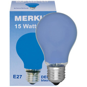 AGL,<BR>E27/15W,<BR>blau