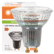 LED-Reflektorlampe, PAR16,<BR>DIM Performance,<BR>GU10/7W (100W), 750 lm