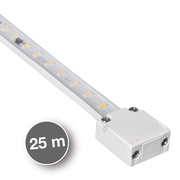 LED-Flexstreifen 230V,<BR>Rollenware,<BR>L&nbsp;25 m,&nbsp;72 LEDs/m,<BR>1.250 lm/m,<BR>2700K