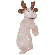 LED-Zaunfigur, Elch, <BR>wei�e LEDs