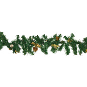 LED-Girlande,<BR>80 warmwei�e LEDs,<BR>L 5.000, 10 m Zuleitung