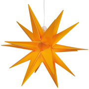 Weihnachtsstern,<BR>LED,<BR>� 250,<BR>gelb