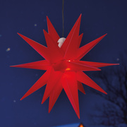 Weihnachtsstern,<BR>LED,<BR>� 250,<BR>rot