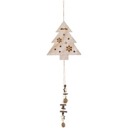 LED-Weihnachtsanh�nger,<BR>Tannenbaum,<BR>warmwei�e LEDs,<BR>batteriebetrieben