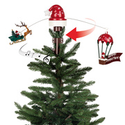 Weihnachtsbaumspitze,<BR>RGB-Leds,<BR>rotierend