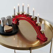 Weihnachtsleuchter,<BR>7 x E10/34V/3W