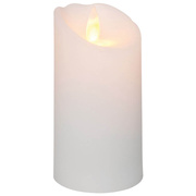 Echtwachskerze,<BR>GLOW,<BR>1 orange LED