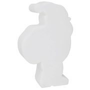 LED-Dekoleuchte, SHINING<BR>MICRO SANTA,<BR>1 warmwei�e LED,<BR>H 110, B 65, batteriebetrieben