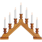 Weihnachtsleuchter,<BR>SARA,<BR>7 x E10/34V/3W