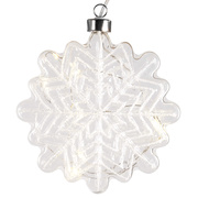 LED-Schneeflocke,<BR>10 warmwei�e LEDs,<BR>� 150