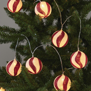 LED-Minilichterkette,<BR>CANDY CANE,<BR>10 warmwei�e LEDs