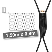 LED-Minilichternetz,<BR>80 warmwei�e LEDs