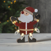 Weihnachtsmann,<BR>6 warmweie LEDs