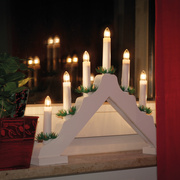 Weihnachtsleuchter,<BR>7 x E10/34V/3W