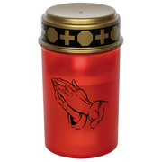 LED-Grablicht,<BR>1 flackernde LED,<BR>H 120,<BR>inkl. 2 Baby-Batterien LR14