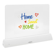 Mal- und Zeichentafel,<BR>LED/2W,<BR>mit Stiften