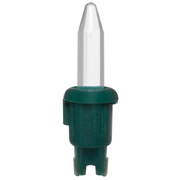 LED-Minikerze,<BR>klar/gr�n, <BR>3-3,5V/0,07W