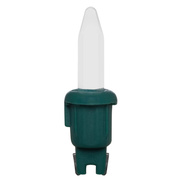 LED-Minikerze,<BR>matt/gr�n, <BR>3-3,5V/0,07W