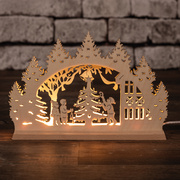 Weihnachtsleuchter,<BR>festliches Weihnachtsbaumschm�cken,<BR>Premium line,<BR>warmwei�e LED�s