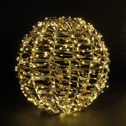 LED-Kugel,<BR>300 warmwei�e LEDs