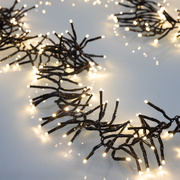 LED-Lichterkette,<BR>Cluster,<BR>3.000 warmwei�e LEDs