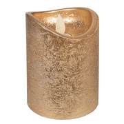 Echtwachskerze,<BR>1 warmwei�e LED