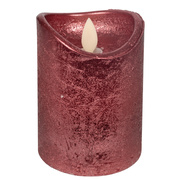 Echtwachskerze,<BR>1 warmwei�e LED