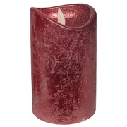 Echtwachskerze,<BR>1 warmwei�e LED