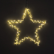 Stern,<BR>warmwei�e LEDs