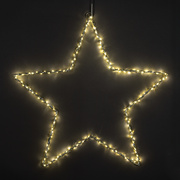 Stern,<BR>warmwei�e LEDs