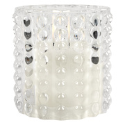 Windlicht,<BR>FLAMME DOTTY,<BR>1 warmwei�e flackernde LED