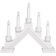 Weihnachtsleuchter,<BR>KARIN,<BR>5 x E10/55V/3W