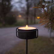 Outdoorkerze,<BR>TORCH CANDLE,<BR>18 warmwei�e LEDs