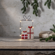 Weihnachtsleuchter,<BR>JOLLY,<BR>6 warmwei�e LEDs