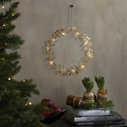 T�rkranz,<BR>HOLIDAY,<BR>10 warmwei�e LEDs,<BR>� 280
