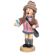 R�ucherfigur,<BR>SMARTPHONE-M�DCHEN