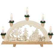 Weihnachtsleuchter,<BR>WINTERWALD,<BR>5 x E10/55V/3W