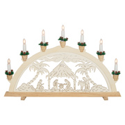 Weihnachtsleuchter,<BR>CHRISTI GEBURT,<BR>7 x E10/34V/3W
