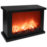 Kamin,<BR>mit LED-Beleuchtung