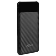 Powerbank,<BR>10.000 mAh,<BR>Eingang:<BR>Micro-USB + USB-C,<BR>Ausgang:<BR>USB-A