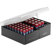 Batterien,<BR>Alkaline,<BR>in Aufbewahrungsbox