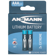 Batterie,<BR>Lithium,<BR>EXTREME LITHIUM,<BR>Blisterware