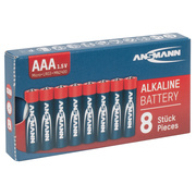 Batterie,<BR>Alkaline-Mangan,<BR>in Schrumpfschlauch