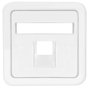 Zentralplatte,<BR>f�r UAE&nbsp;1-fach,<BR>REGINA,<BR>ultrawei�