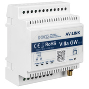 Smarthome WLAN-Gateway,<BR>VILLA GW,<BR>2-Draht-BUS-Technik
