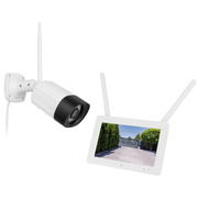 WLAN-�berwachungs-Set,<BR>WR120 Set M7B,<BR>bestehend aus:<BR>1 x Kamera WR120B4,<BR>1 x 7 Touch-Monitor