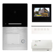 Video-Set,<BR>VILLA-BASIC,<BR>Aufputz,<BR>2-Draht-BUS-Technik