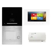 Video-Set,<BR>VILLA STANDARD,<BR>Aufputz,<BR>2-Draht-BUS-Technik,<BR>mit RFID und Bluetooth