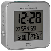 Wecker,<BR>mit Funkuhrwerk