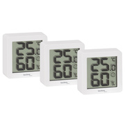 Mini-Thermo-Hygrometer,<BR>WS 9425,<BR>2+1 (3er-Pack)
